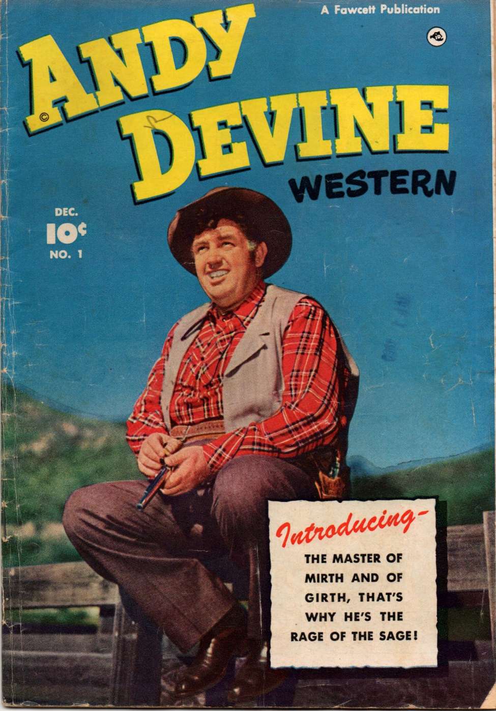 Book Cover For Andy Devine Western 1