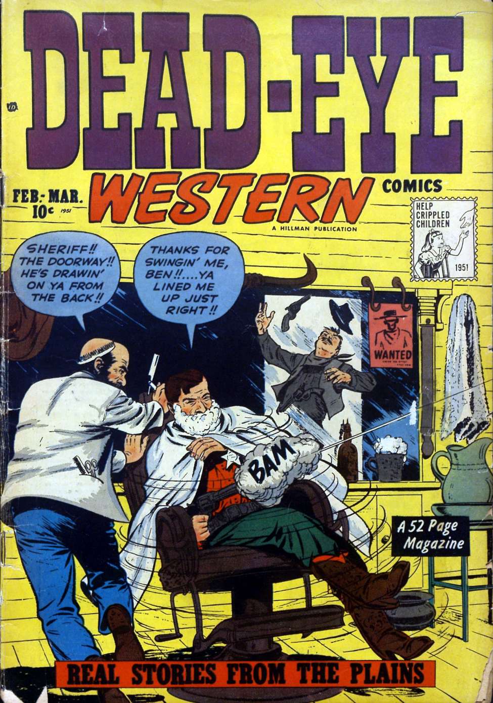 Comic Book Cover For Dead-Eye Western v2 2