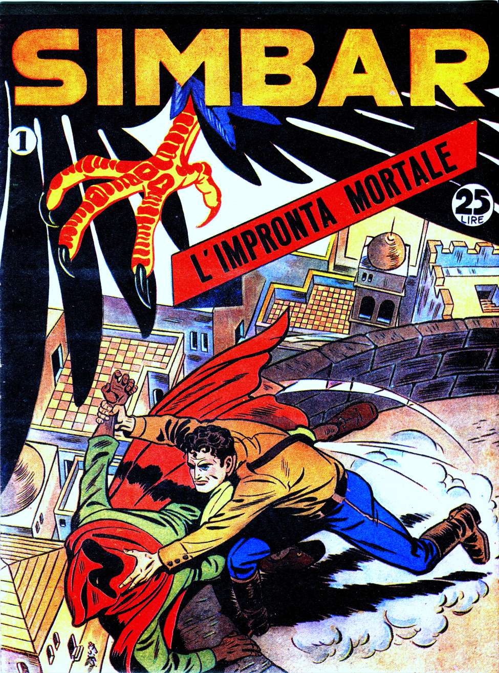 Comic Book Cover For Simbar 1 - L'Impronta Mortala