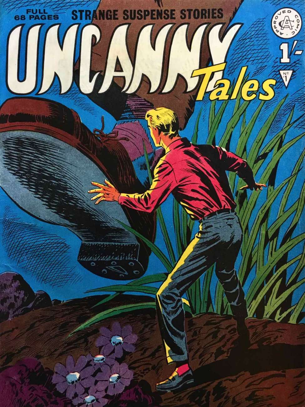 Book Cover For Uncanny Tales 1