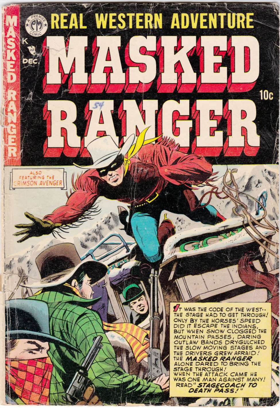 Comic Book Cover For Masked Ranger 5