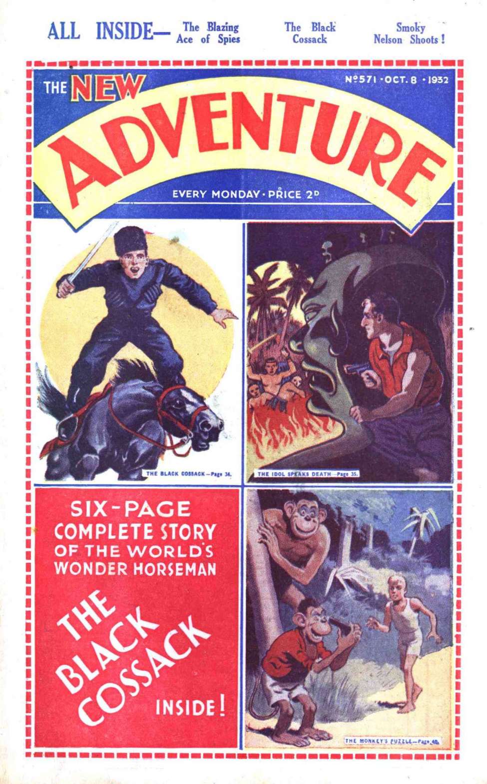 Book Cover For Adventure 571