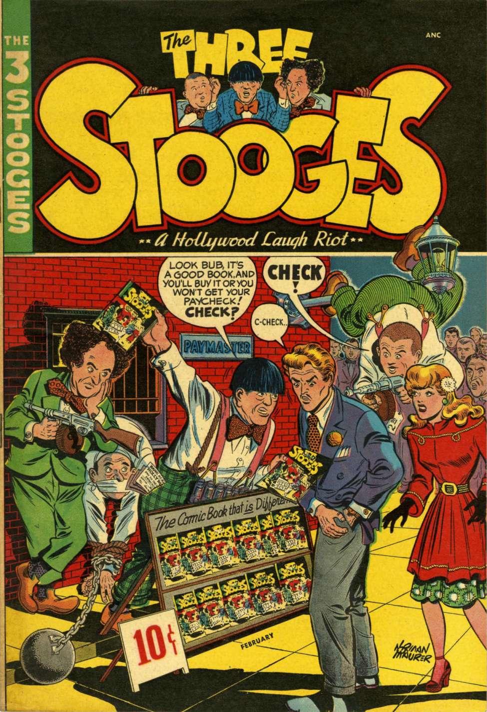 Book Cover For The Three Stooges (1949) 1
