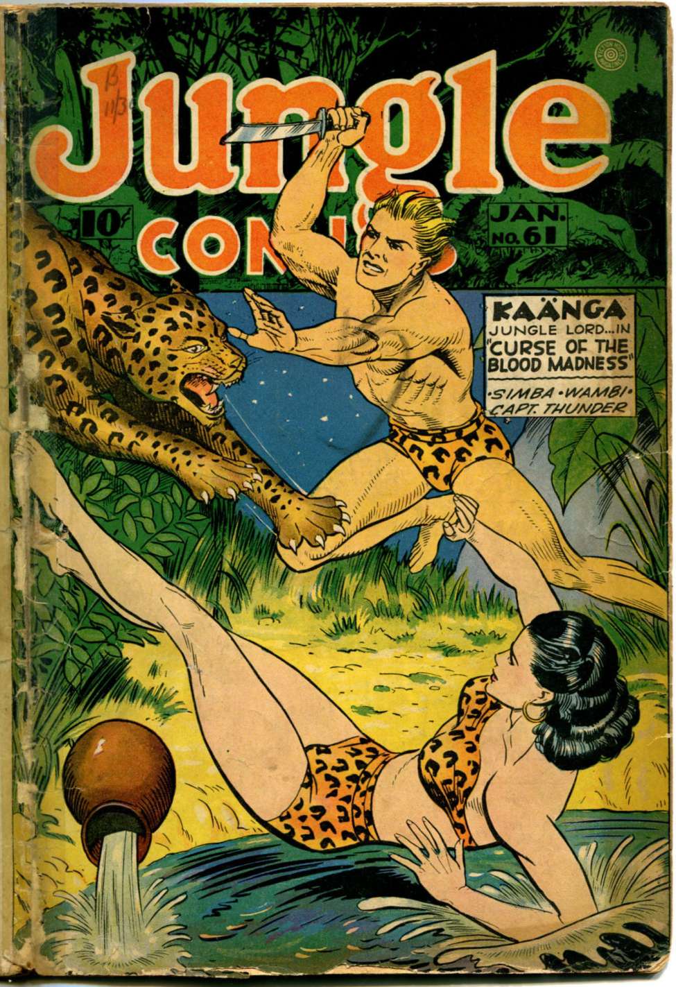 Book Cover For Jungle Comics 61