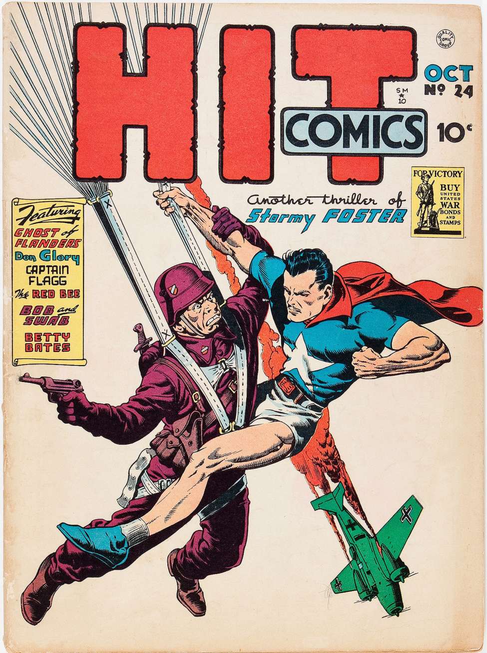 Comic Book Cover For Hit Comics 24