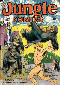 Large Thumbnail For Jungle Comics 5 - Version 2