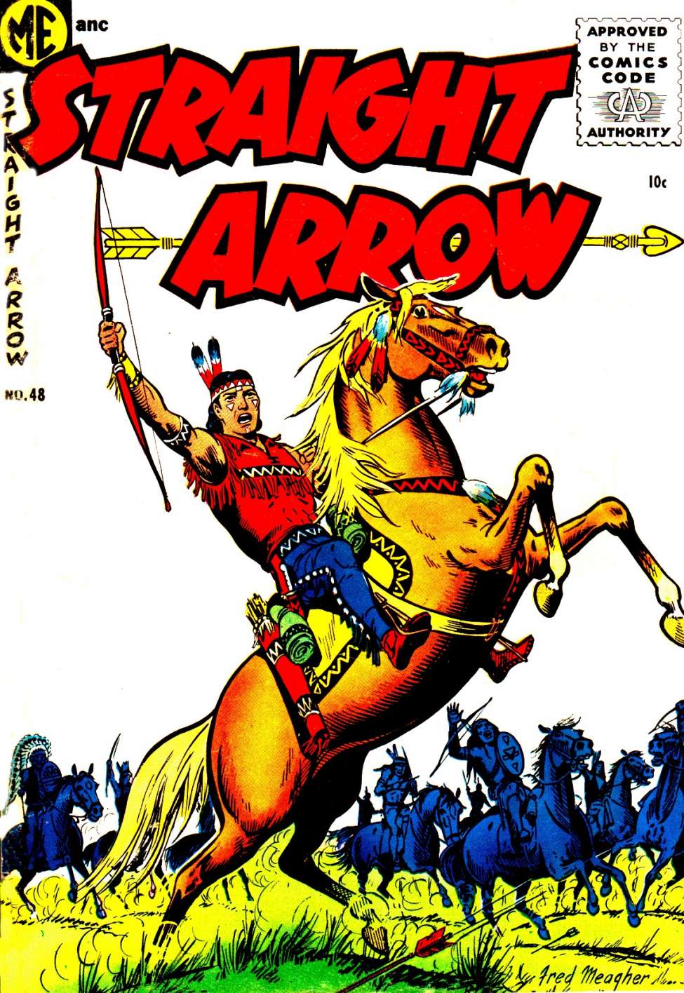 Book Cover For Straight Arrow 48