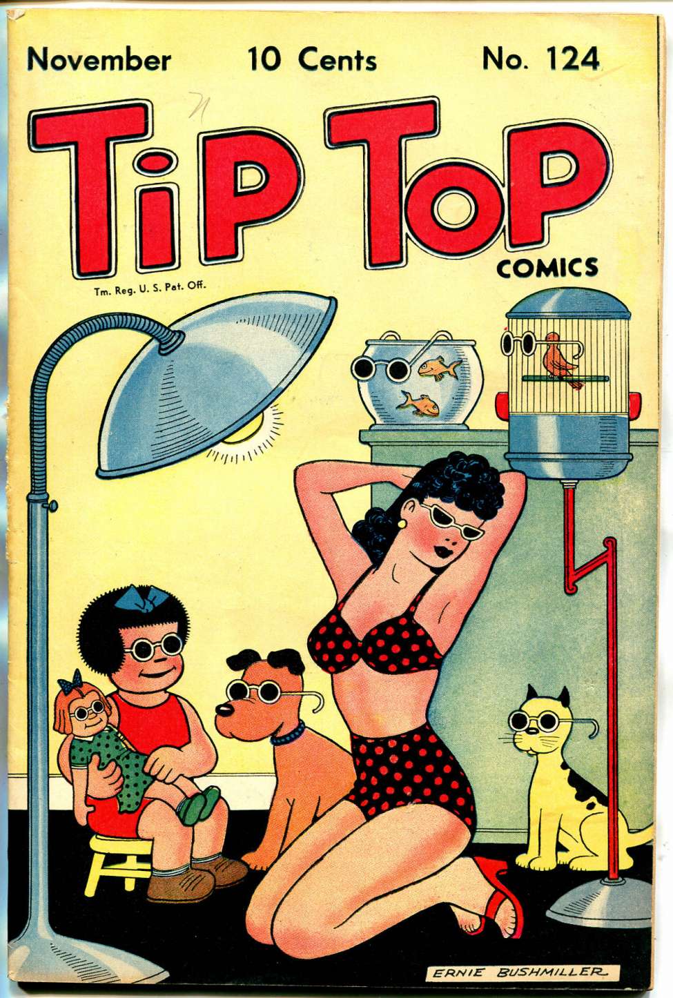 Book Cover For Tip Top Comics 124