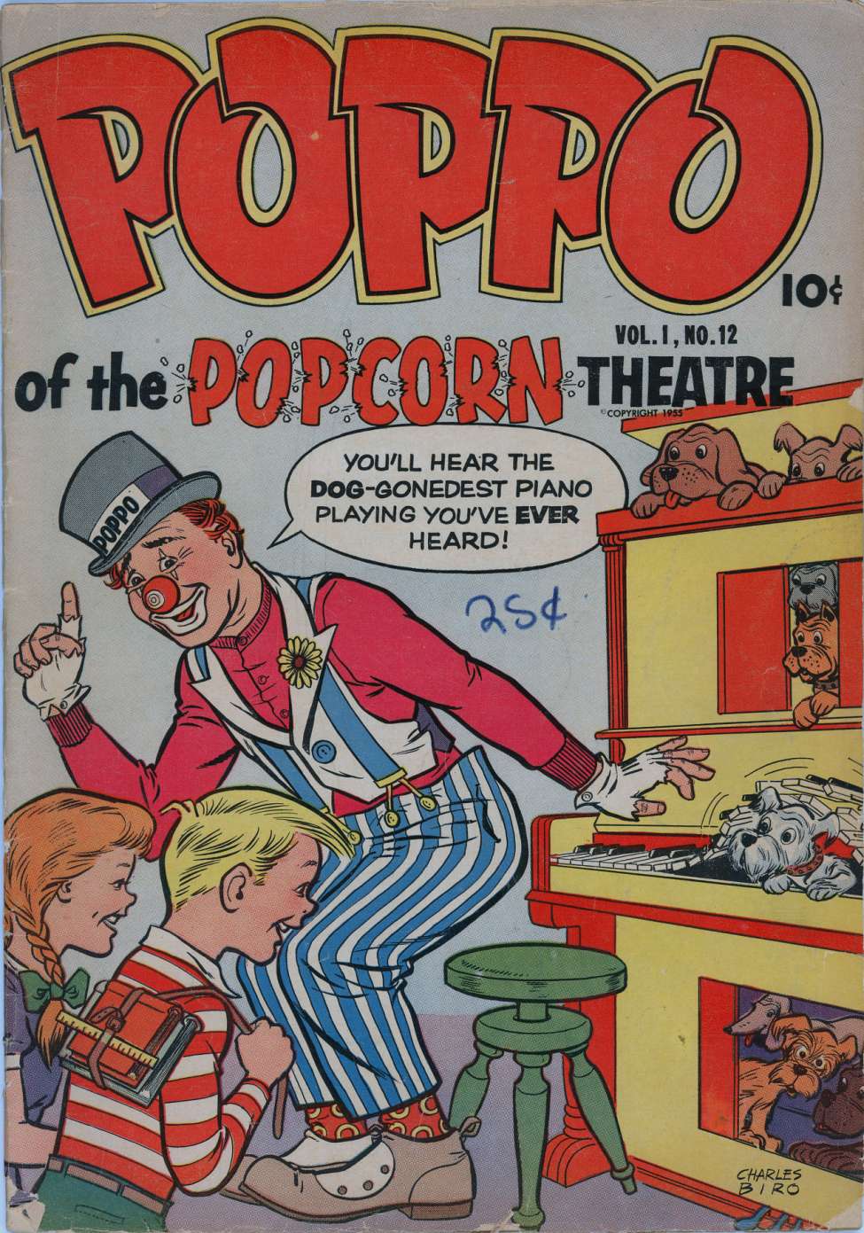 Comic Book Cover For Poppo of the Popcorn Theatre 12