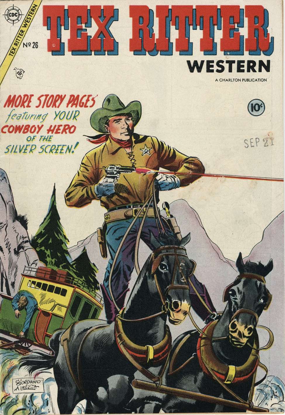 Comic Book Cover For Tex Ritter Western 26