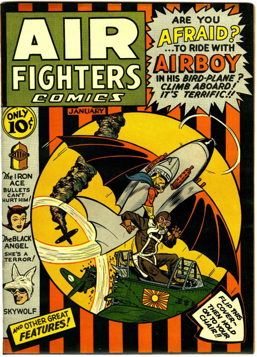 Comic Book Cover For Air Fighters Comics v1 4 - Version 1