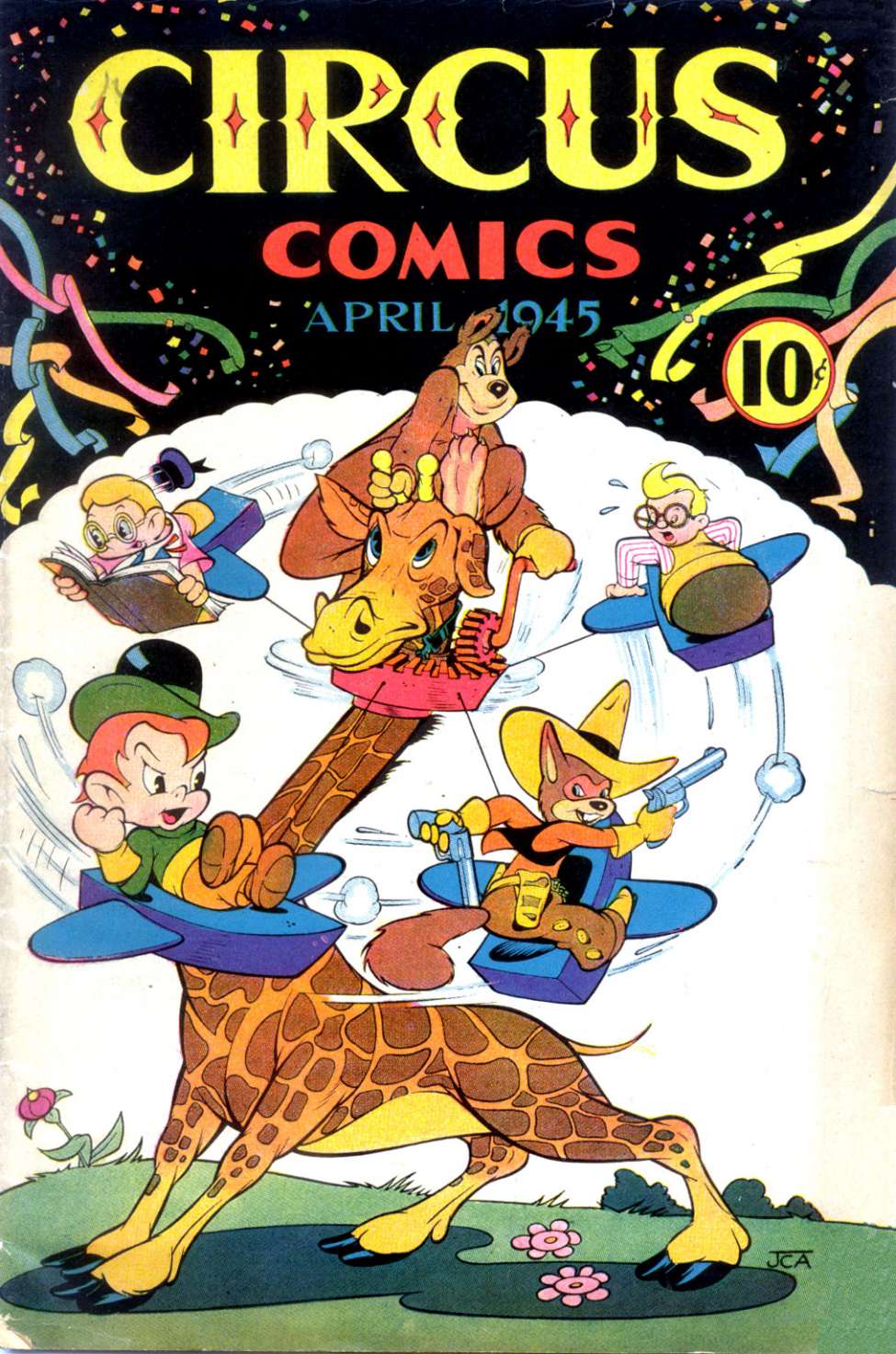 Comic Book Cover For Circus Comics 1