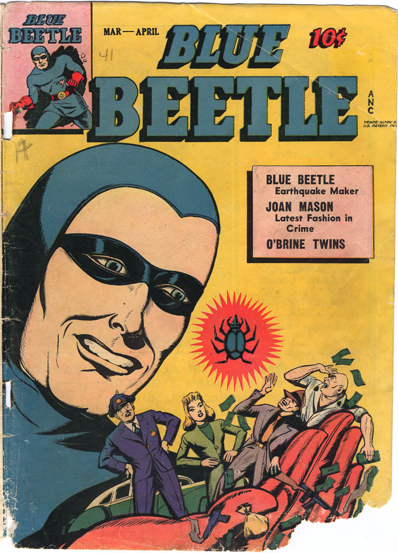 Book Cover For Blue Beetle 41 - Version 1
