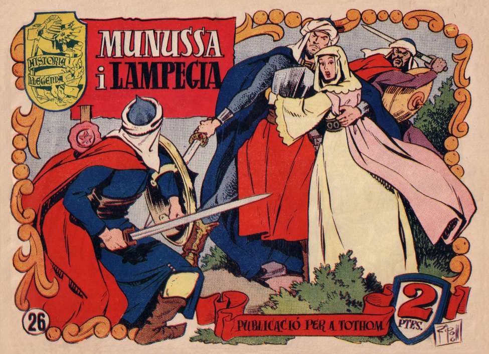 Comic Book Cover For Història i llegenda 26 - Munussa i Lampegia