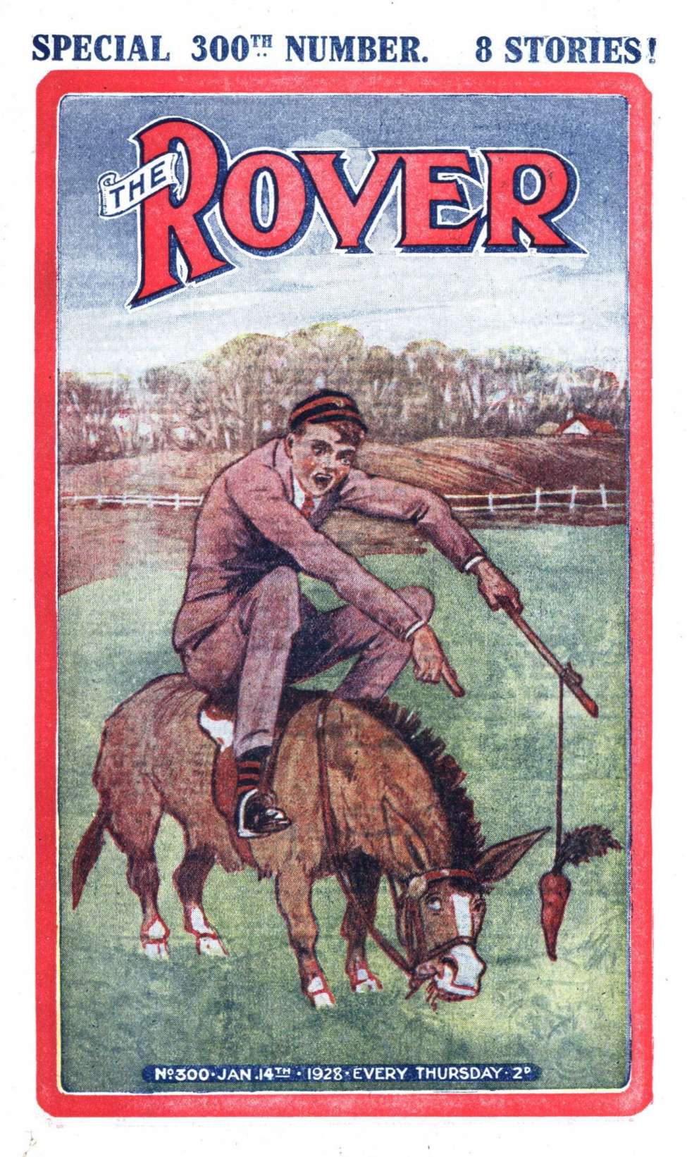 Comic Book Cover For The Rover 300