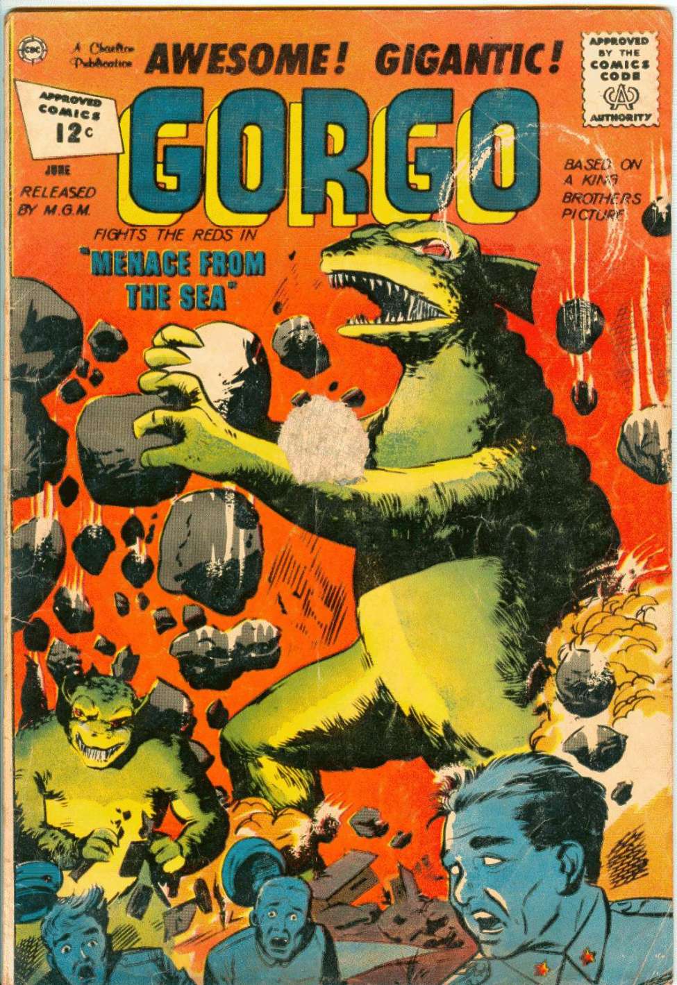 Comic Book Cover For Gorgo 7