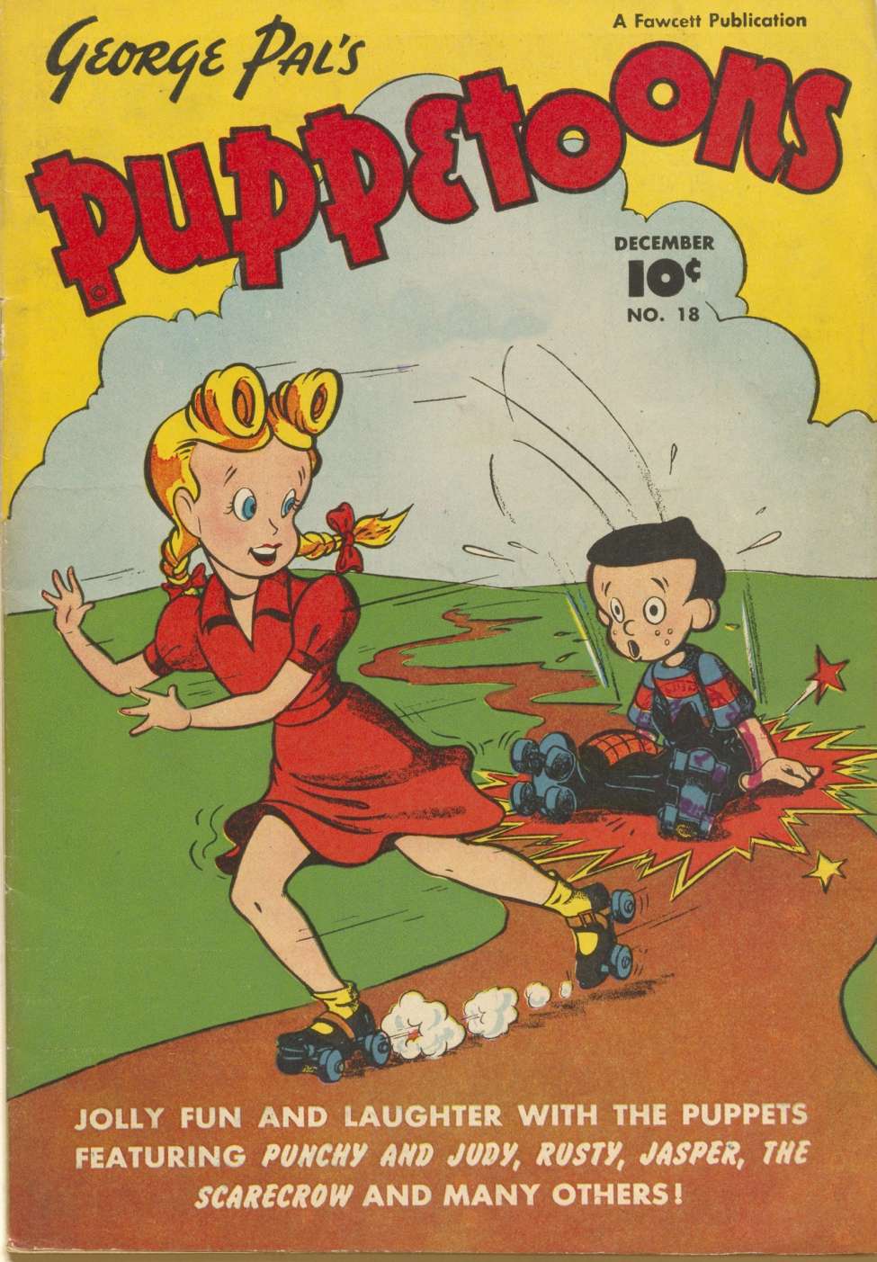 Comic Book Cover For George Pal's Puppetoons 18