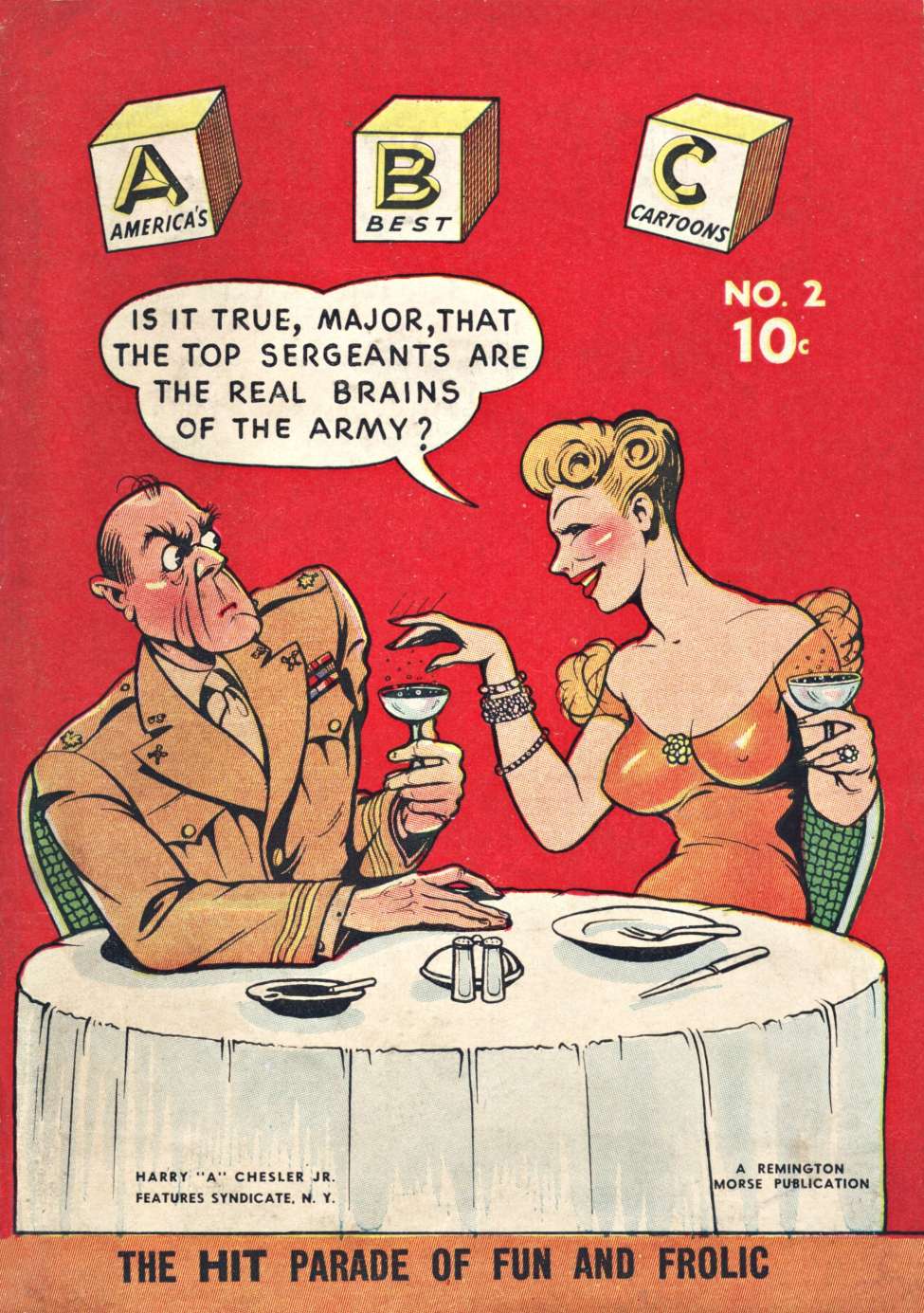 Book Cover For America's Best Cartoons 2