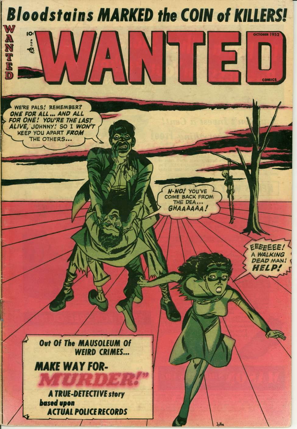 Comic Book Cover For Wanted Comics 50