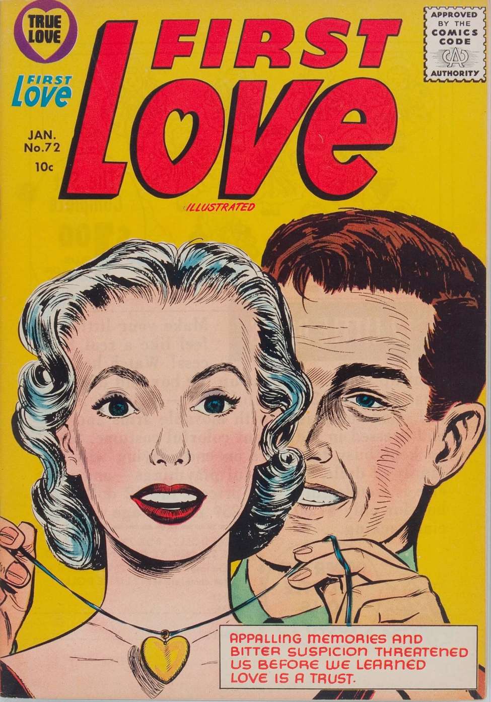 Comic Book Cover For First Love Illustrated 72