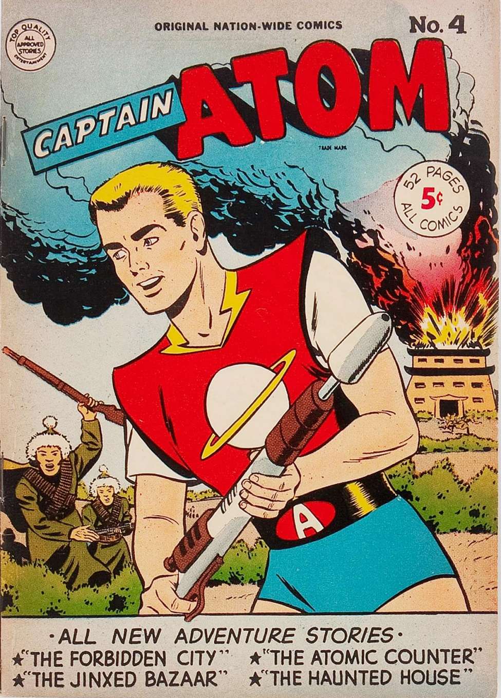 Comic Book Cover For Captain Atom 4