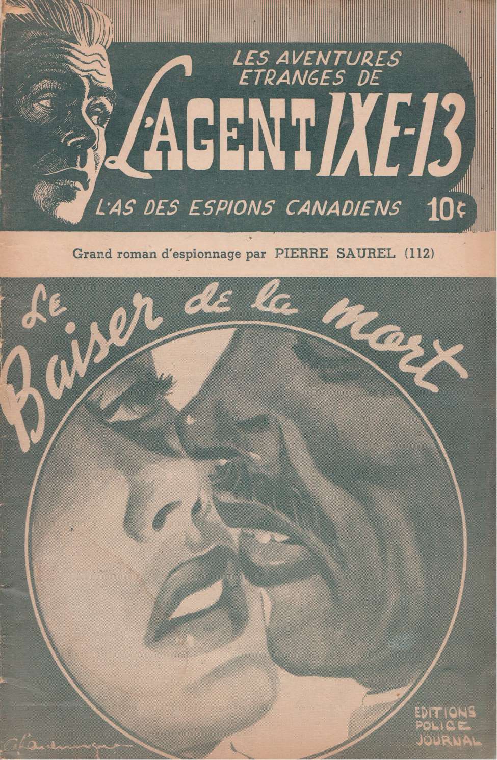 Book Cover For L'Agent IXE-13 v2 112 - Le baiser de la mort