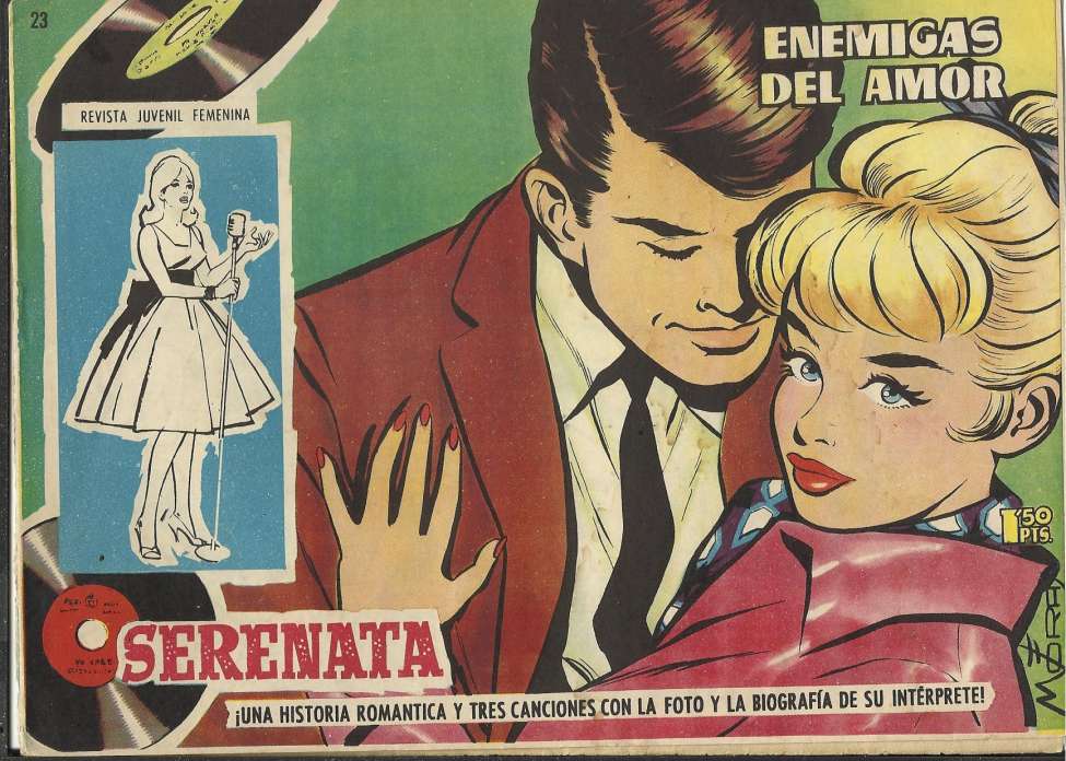 Comic Book Cover For Serenata 23 Enemigas del amor