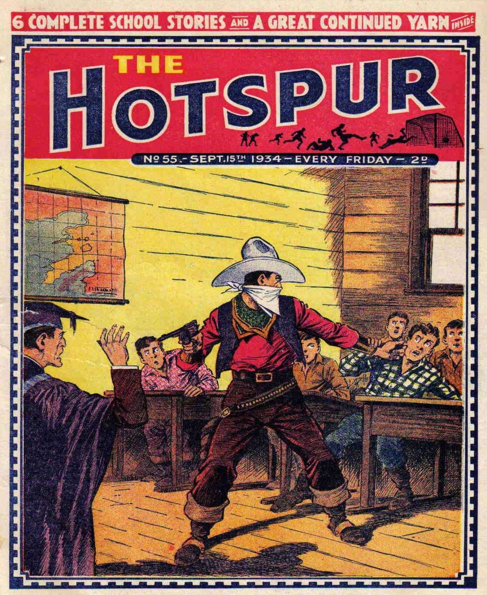Book Cover For The Hotspur 55