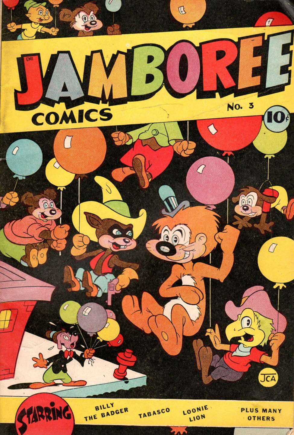 Comic Book Cover For Jamboree 3