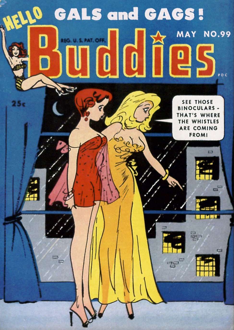 Comic Book Cover For Hello Buddies 99