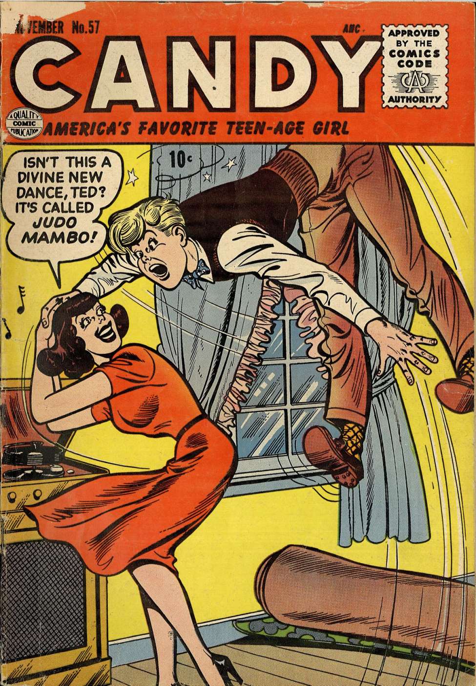 Comic Book Cover For Candy 57