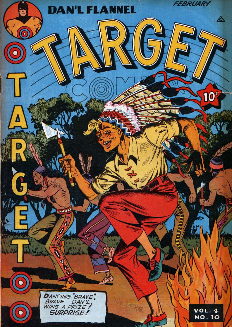 Book Cover For Target Comics v4 10