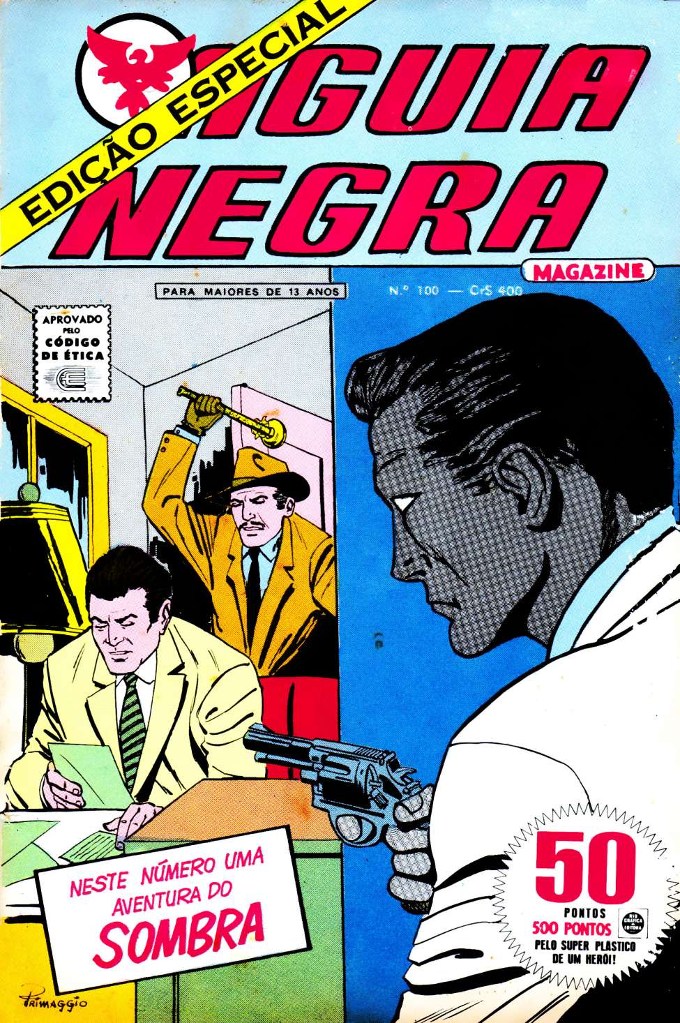 Comic Book Cover For Aguia Negra 100