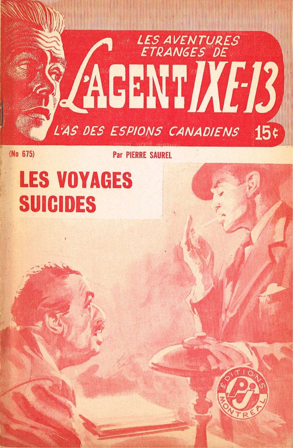 Book Cover For L'Agent IXE-13 v2 675 - Les voyages suicides