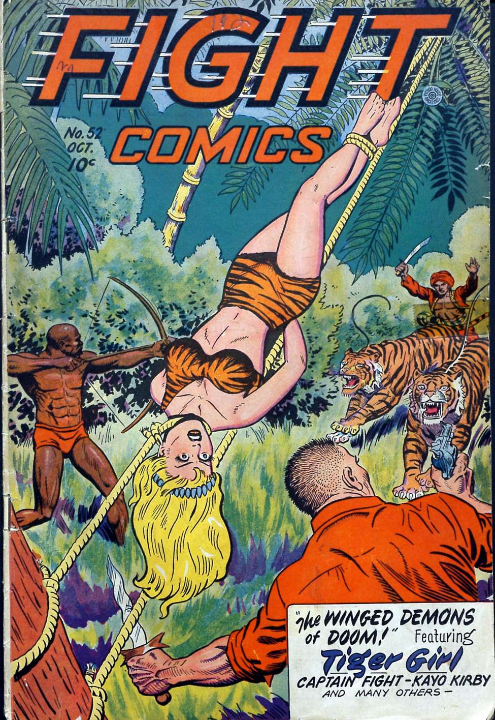 Comic Book Cover For Fight Comics 52 (alt) - Version 2