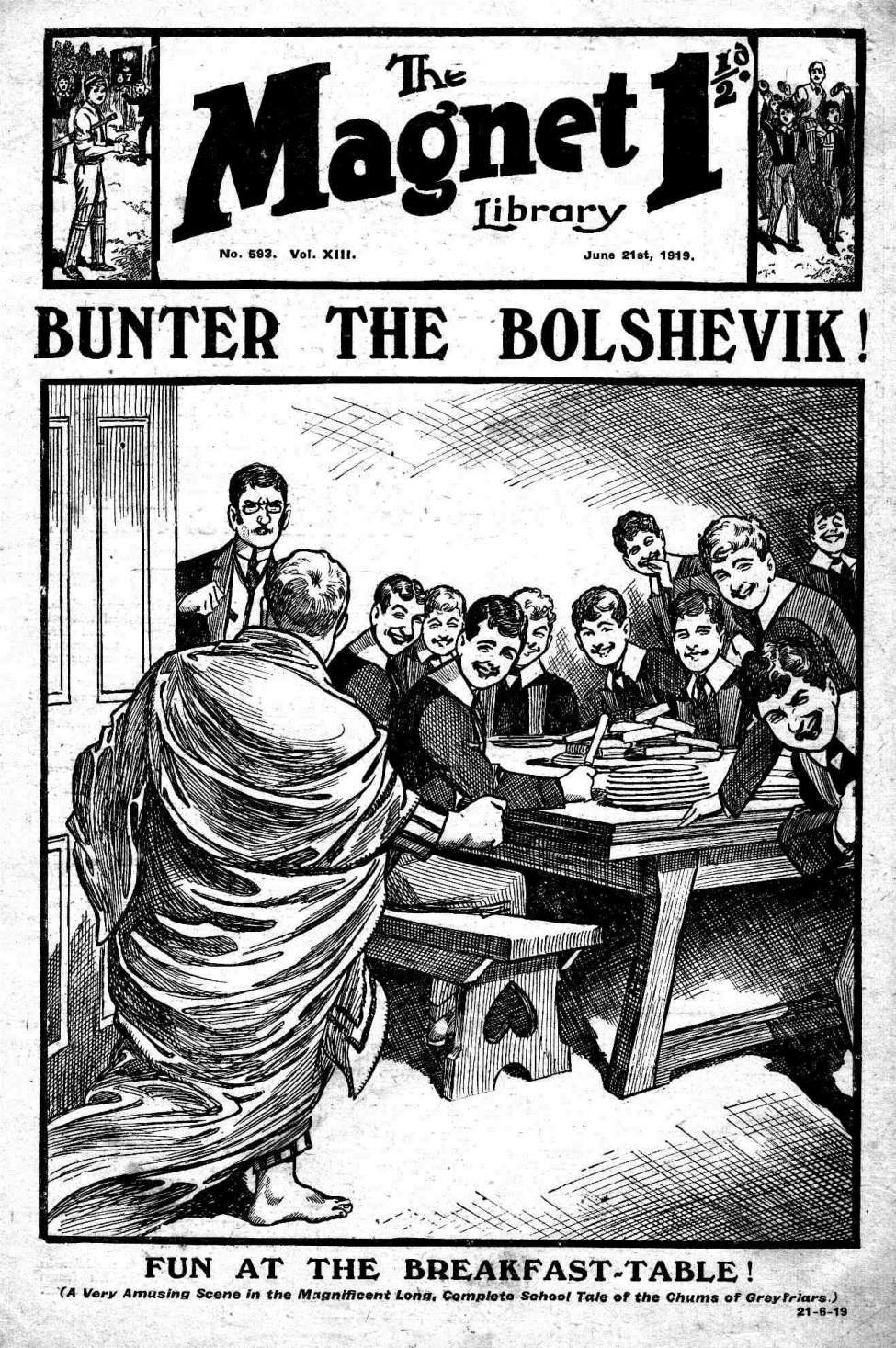 Book Cover For The Magnet 593 - Bunter the Bolshevik