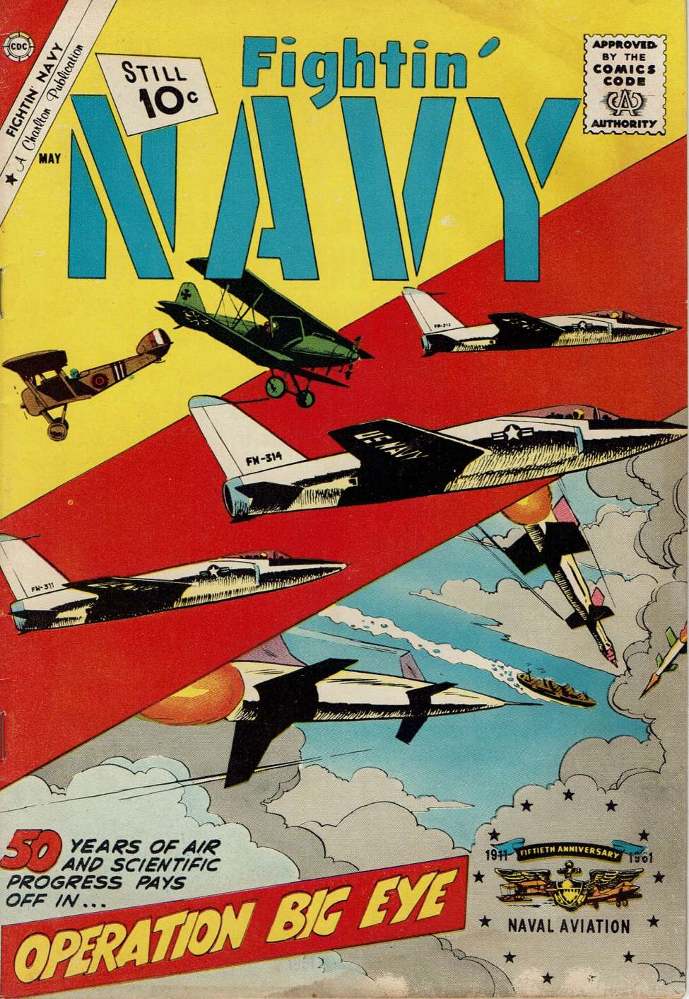 Book Cover For Fightin' Navy 98