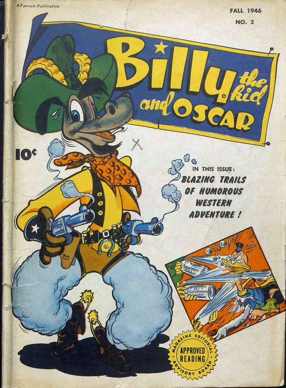 Comic Book Cover For Billy the Kid and Oscar 3 - Version 1