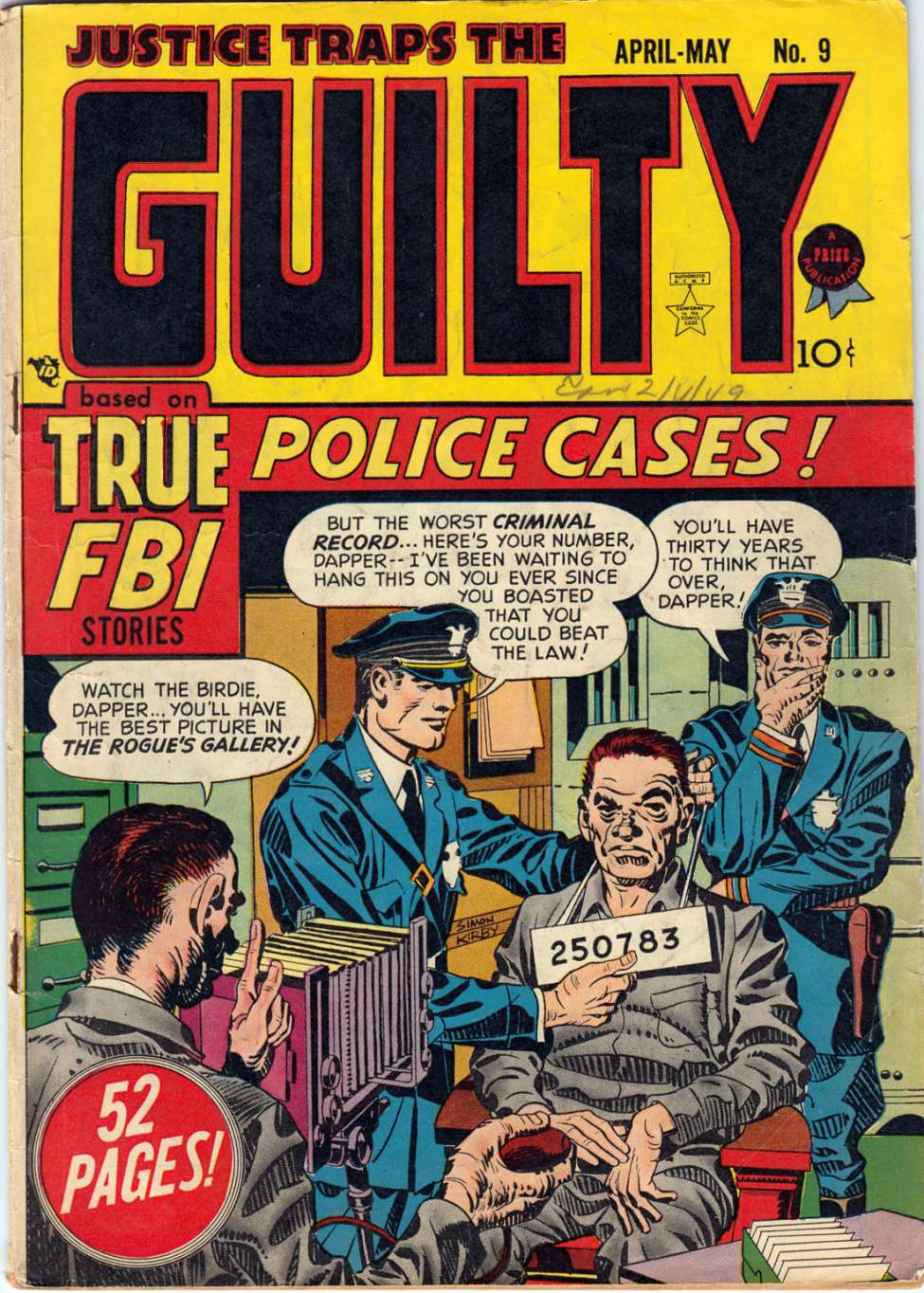 Book Cover For Justice Traps the Guilty 9