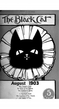Large Thumbnail For The Black Cat v8 11 - Mrs. Knapp’s Lion - Charles Webster Kimball