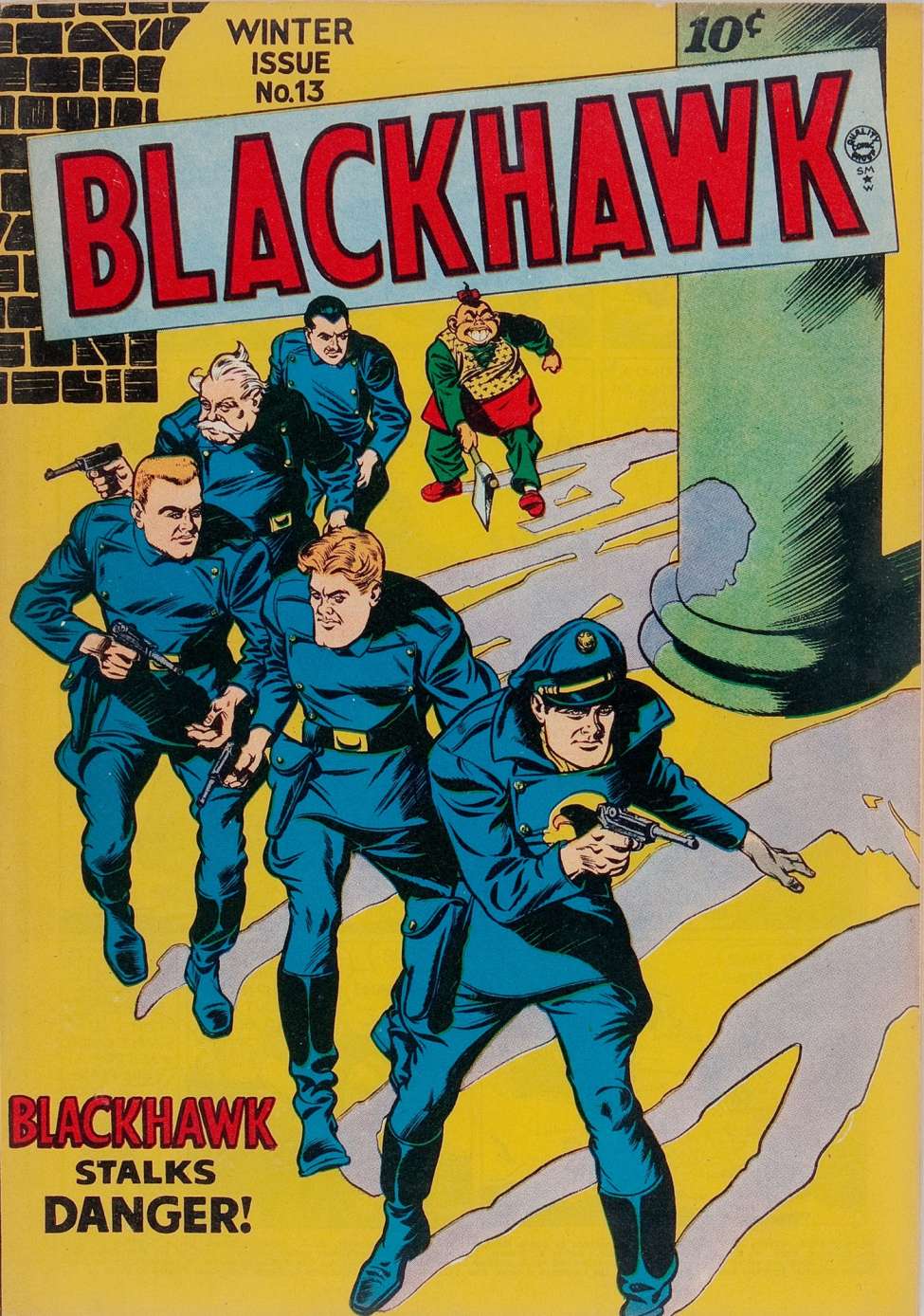 Comic Book Cover For Blackhawk 13
