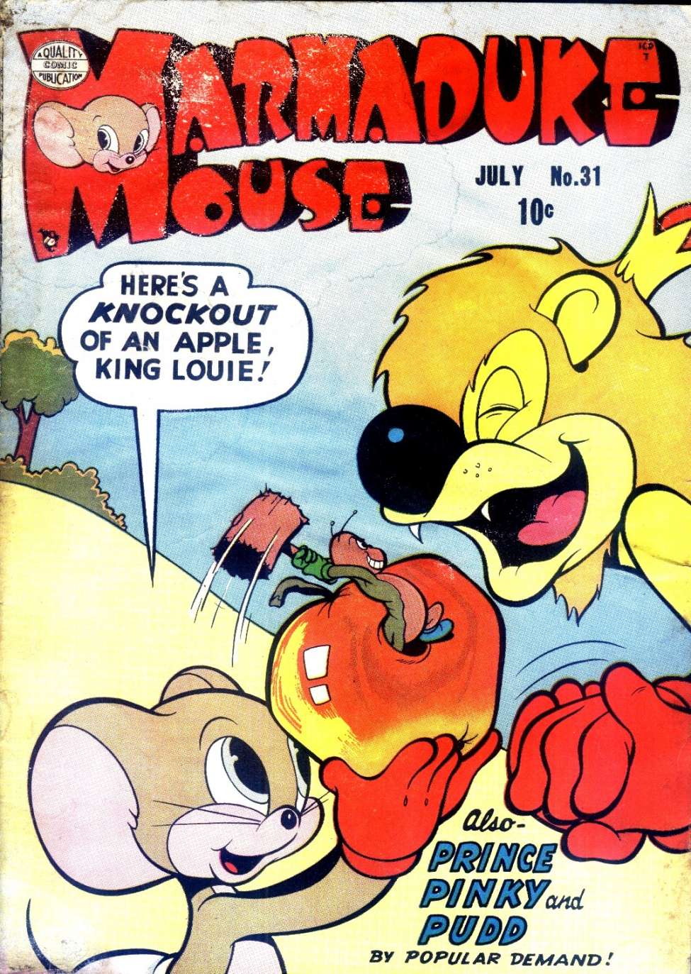 Comic Book Cover For Marmaduke Mouse 31