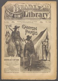 Large Thumbnail For Beadle's Half Dime Library 542 - The Canyon Pards