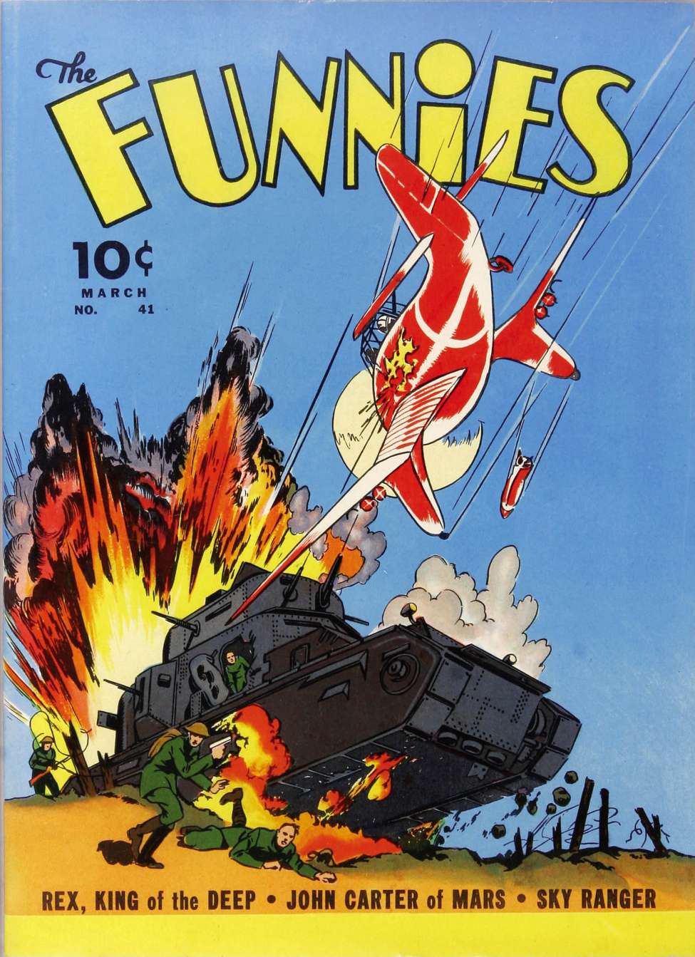 Book Cover For The Funnies 41