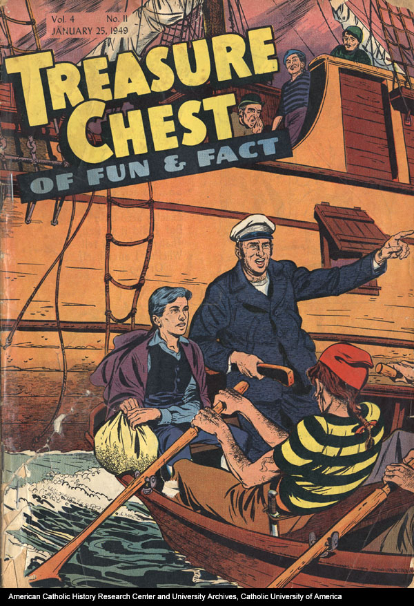 Comic Book Cover For Treasure Chest of Fun and Fact v4 11