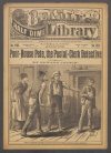 Cover For Beadle's Half Dime Library 1105 - Poor-House Pete, the Postal-Clerk Detective