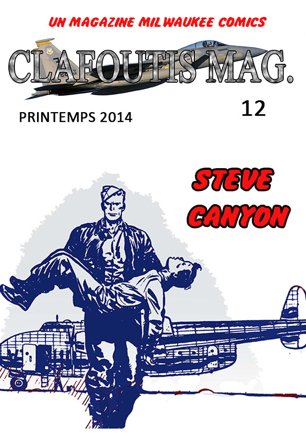 Comic Book Cover For Clafoutis 12 - Steve Canyon