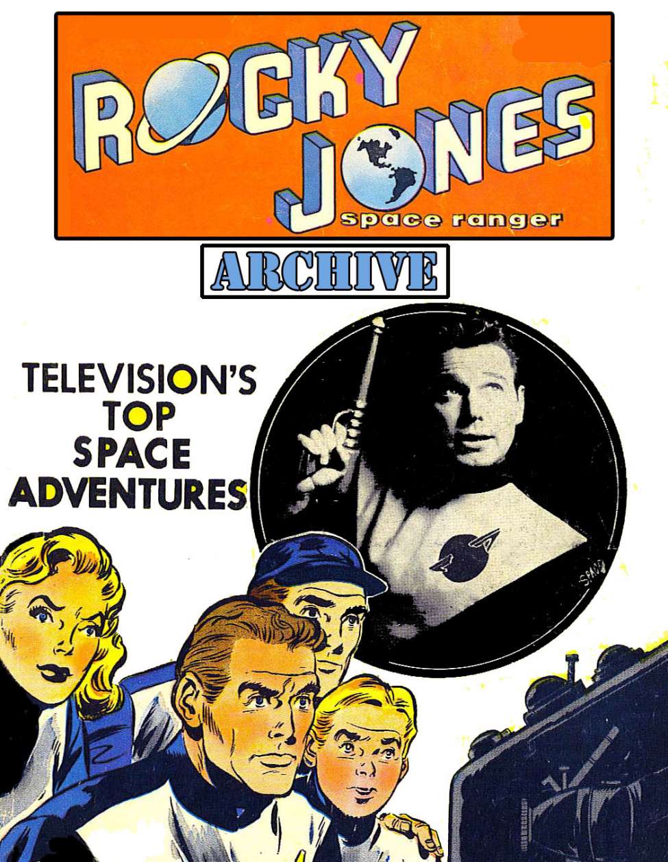 Comic Book Cover For Rocky Jones, Space Ranger Archive