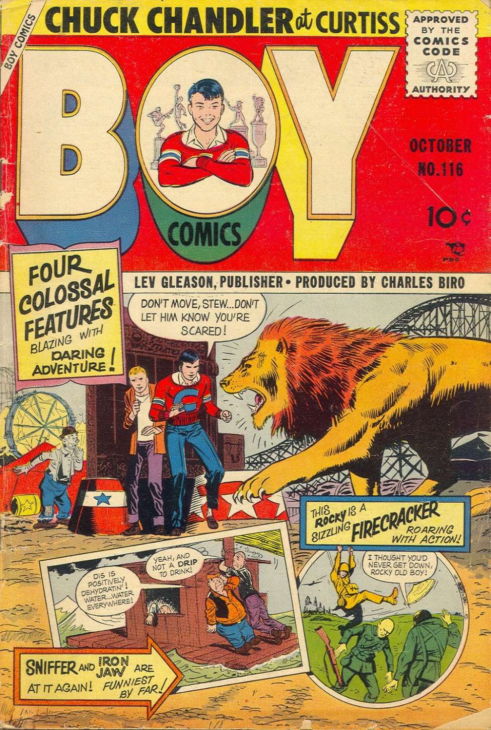 Book Cover For Boy Comics 116