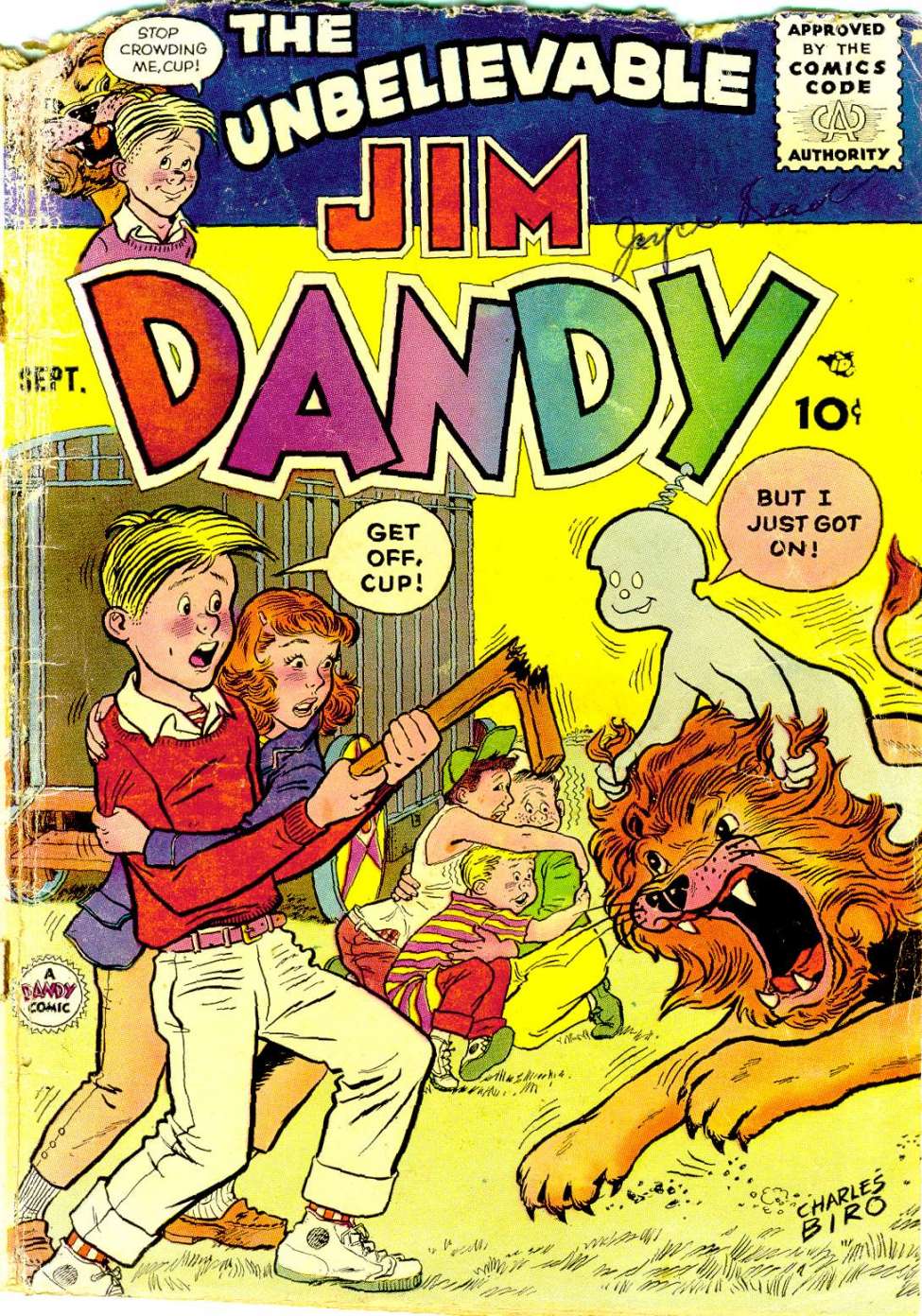 Comic Book Cover For Jim Dandy 3